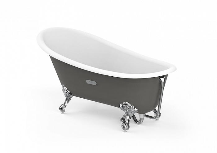 Чугунная ванна Roca Carmen 160x80, серый