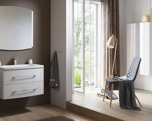Мебель для ванной Aqwella 5 stars Neringa. Фото в интерьере
