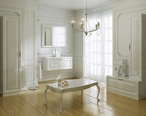 Мебель для ванной Aqwella 5 stars Empire. Фото в интерьере