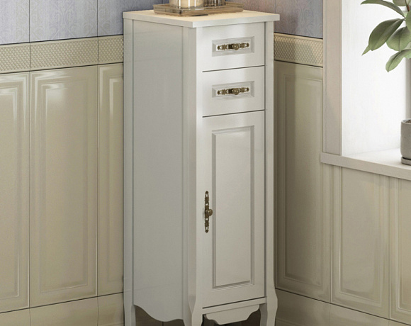Мебель для ванной Comforty Версаль. Фото в интерьере